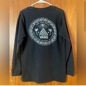 Mens Vans Vintage Long Sleeve T Shirt Size Medium